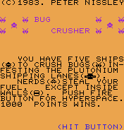 Bug Crusher